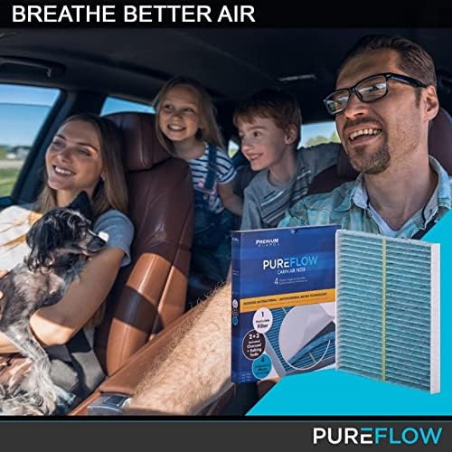 פילטר אוויר של Pureflow PC99542X | מתאים 2023-20 פורד אקספלורר, 2022-20 בריחה, 2023-21 Bronco Sport, 2023-20 שירותי